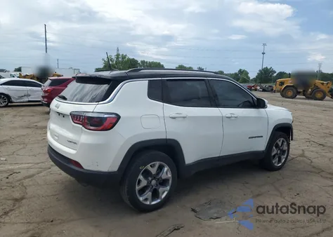 2020 Jeep Compass Limited z USA, uszkodzony, nr VIN 3C4NJDCB8LT164000